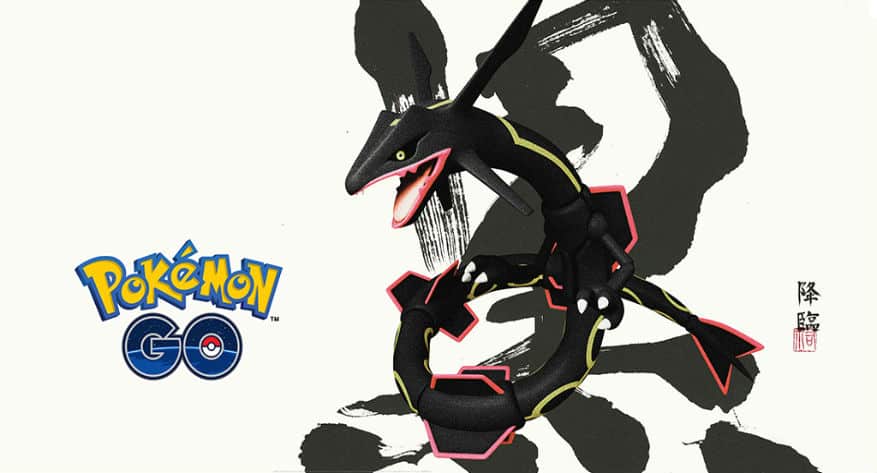 Shiny Rayquaza Comes To Pokémon Go