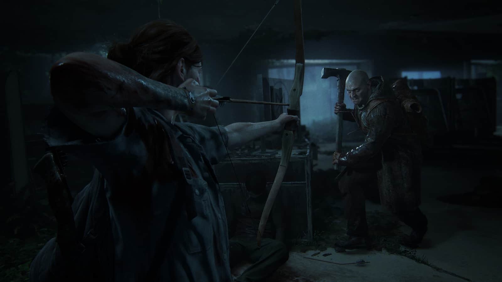The Last of Us Part 2 Ellie and Brute