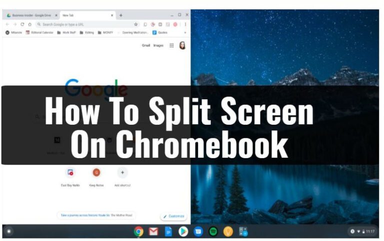 split screen on chromebook