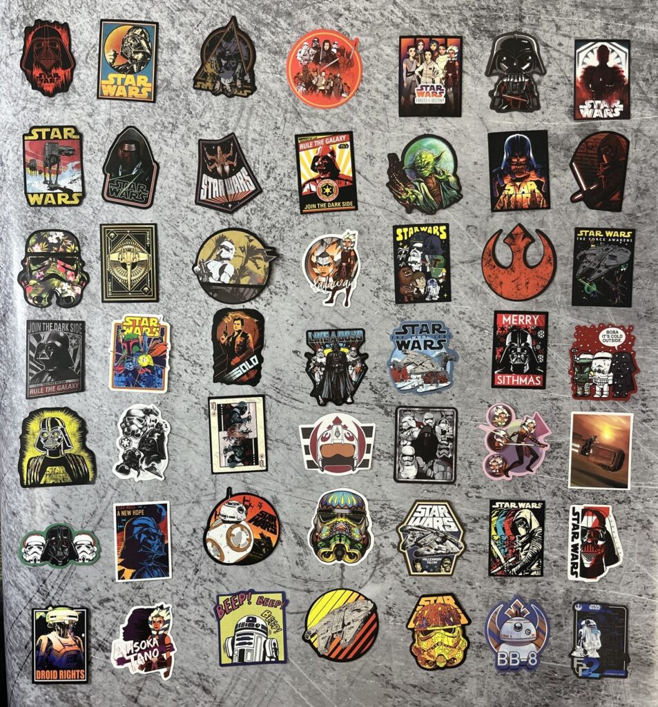 Star Wars Sticker Pack Matte - Culture of Gaming