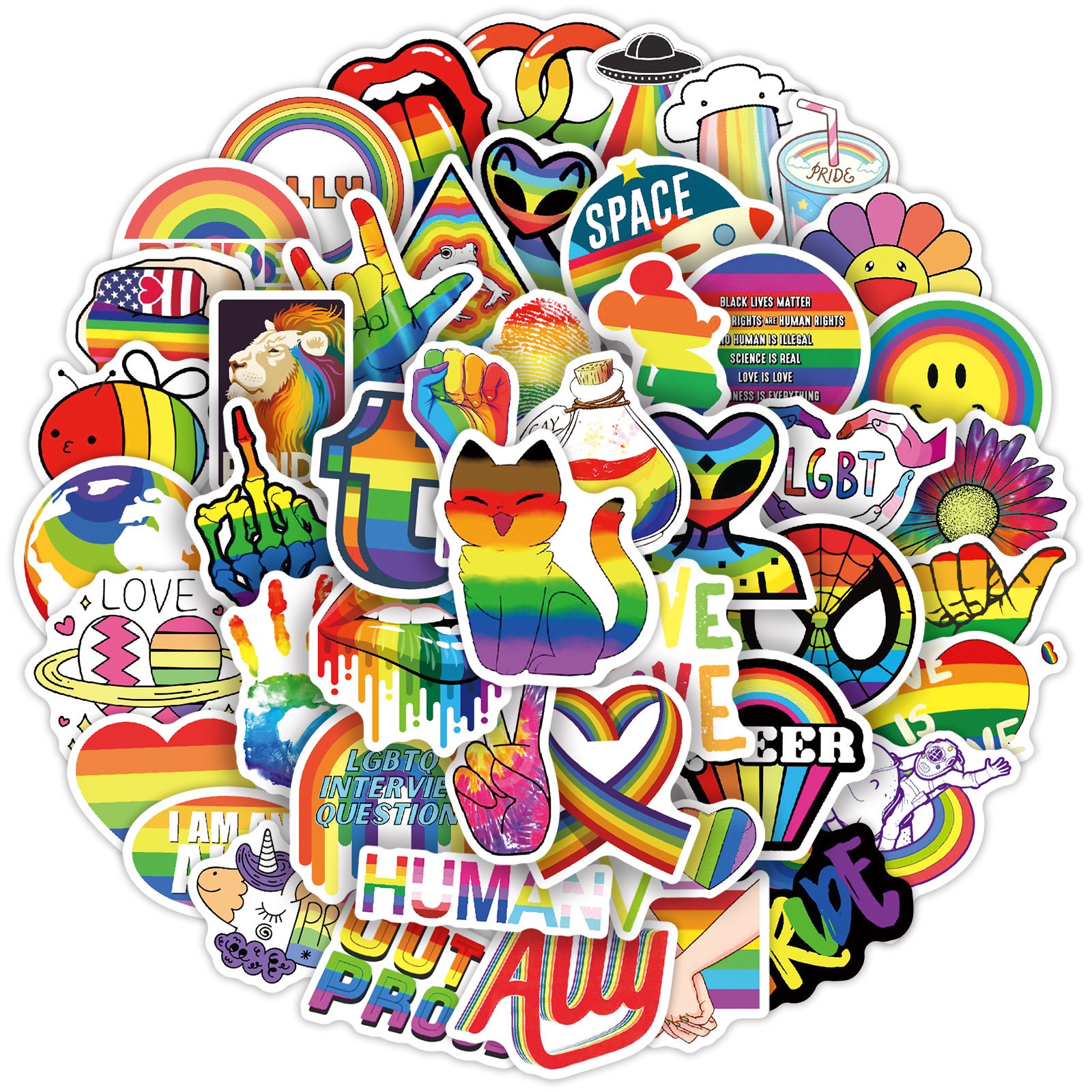 Rainbow Sticker Pack - Culture of Gaming