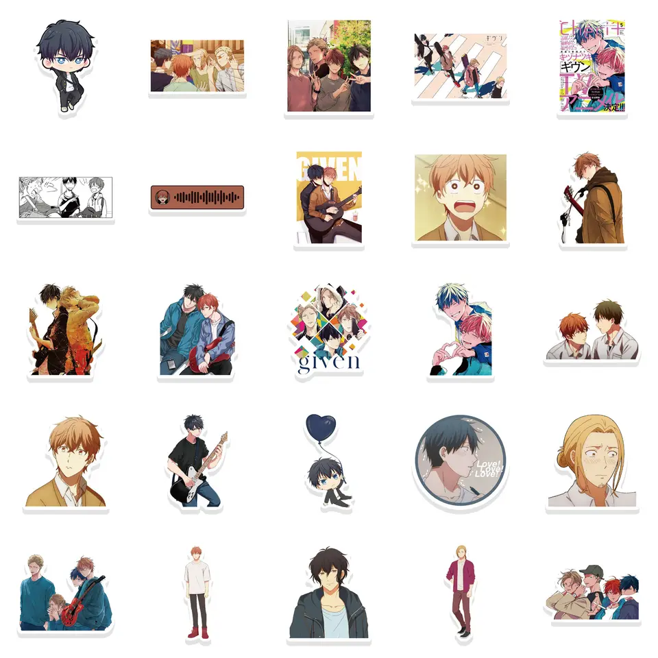 Given Anime Sticker Pack - Culture of Gaming