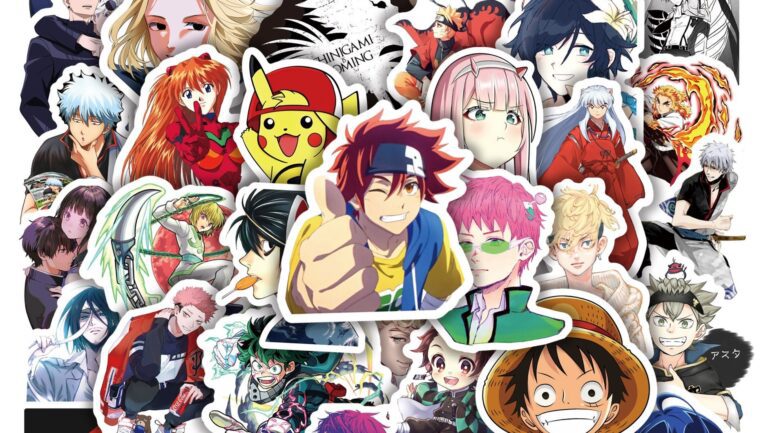 anime sticker pack