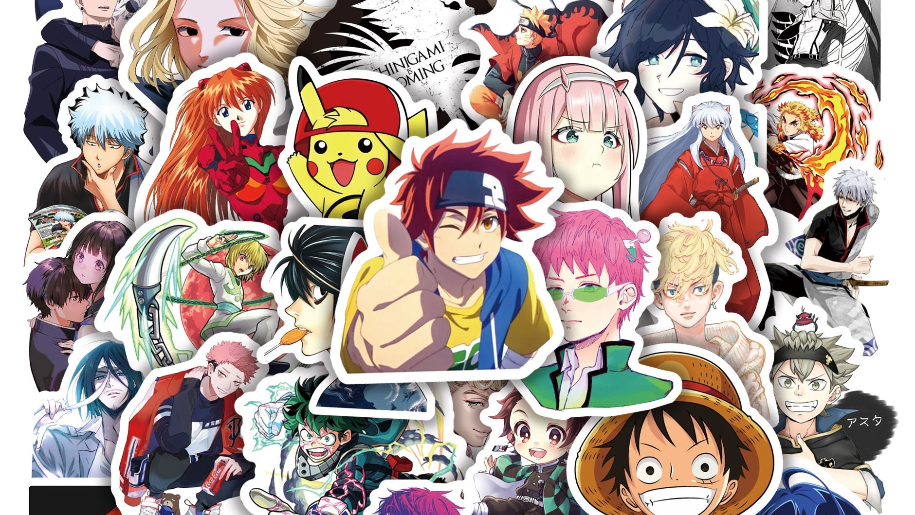 Level Up Your Style: Video Game and Anime Stickers to Decorate Your Stuff -  Culture of Gaming