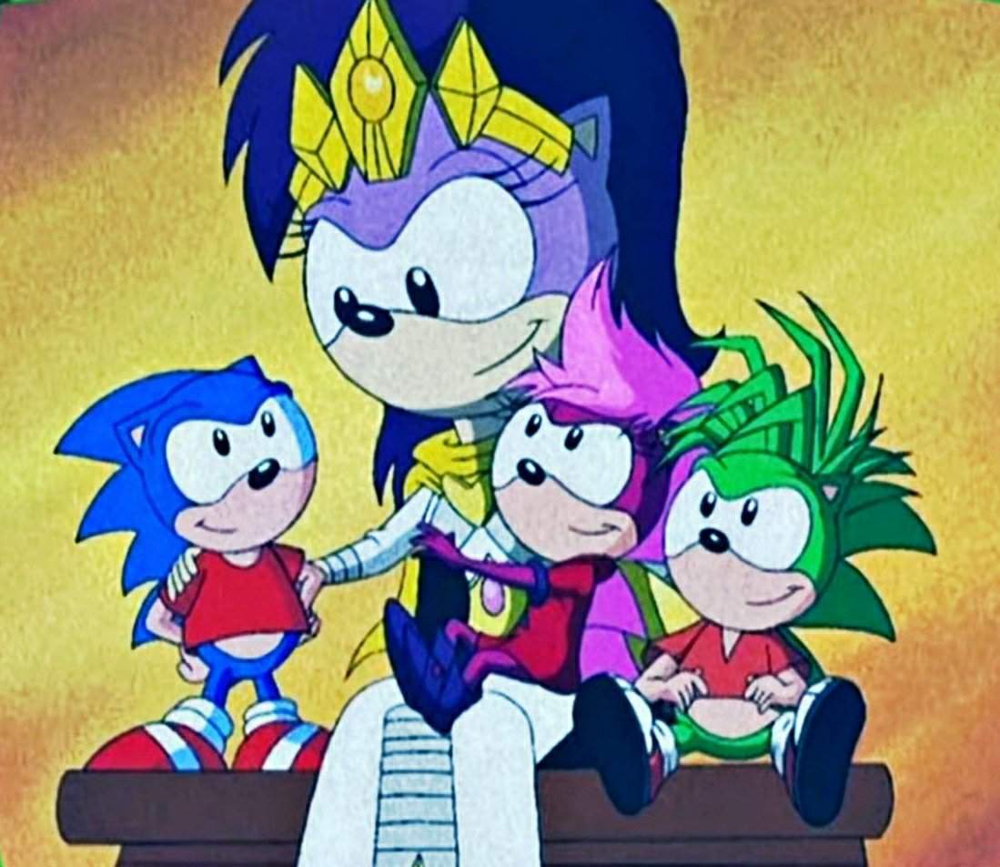 Who is sonic's mother