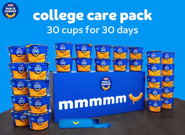 ‘College-Care-Pack-with-30-Easy-Mac-Cups